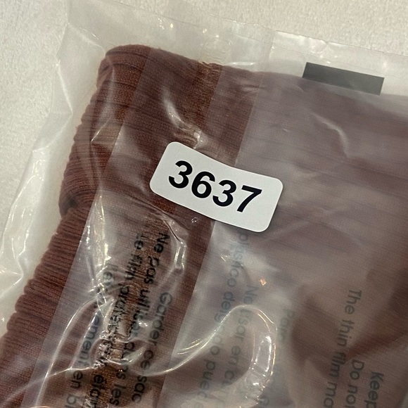 Abercrombie & Fitch Brown Ribbed Bare Sweater Bodysuit 3637 - Picture 7 of 9